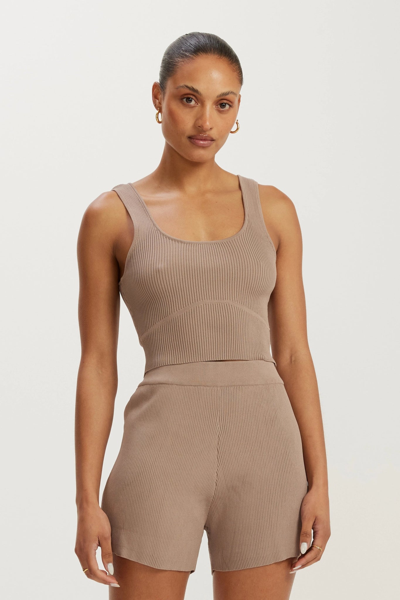 Amelia Rib Contour Tank