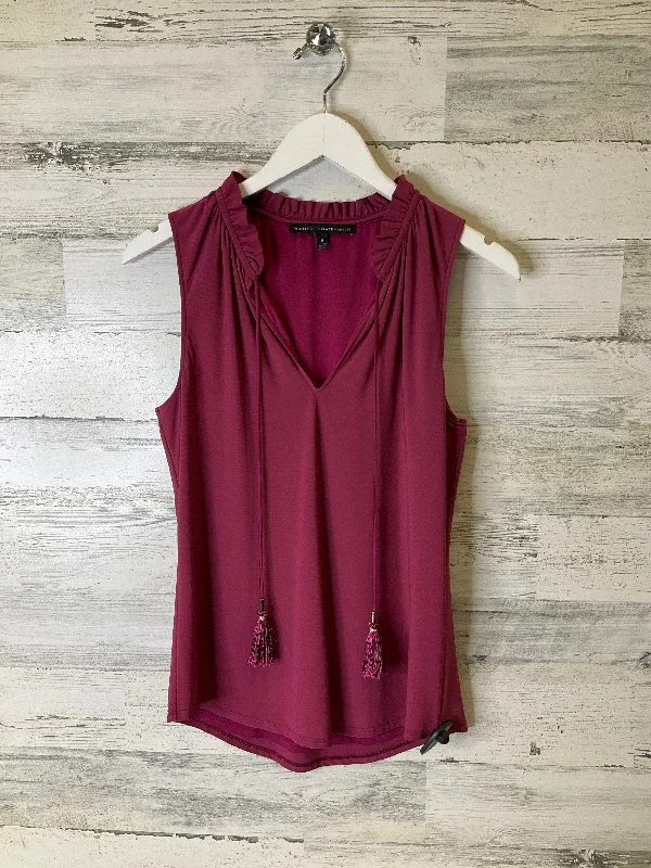 Top Sleeveless By White House Black Market In Mauve, Size: S