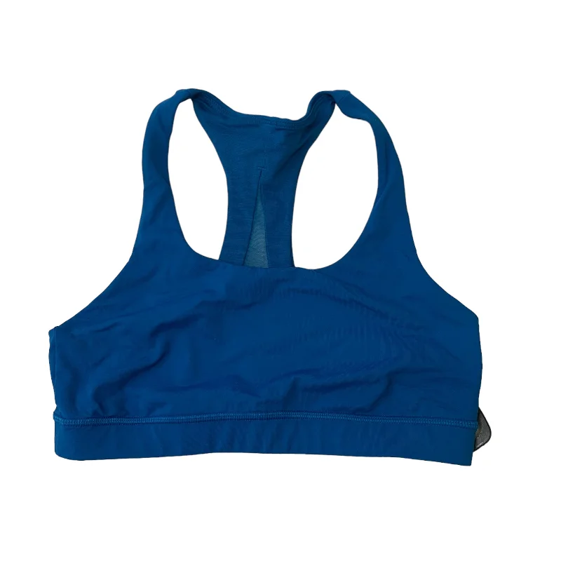 Athletic Bra By Lululemon In Blue, Size: M