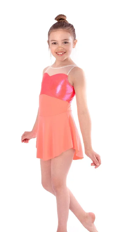 4455 // OLIVIA Sleeveless skating dress and leotard