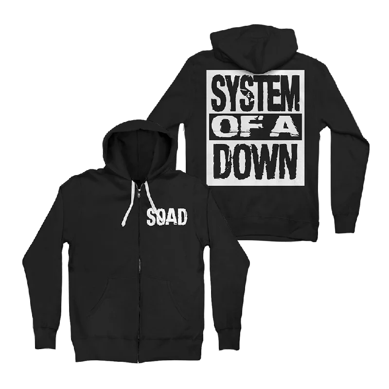 System Stack Logo Zip Hoodie