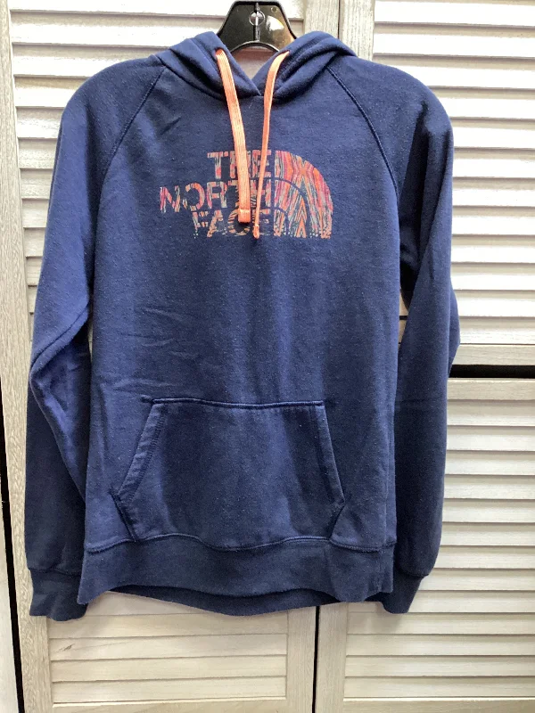 Sweatshirt Hoodie By The North Face In Blue, Size: M