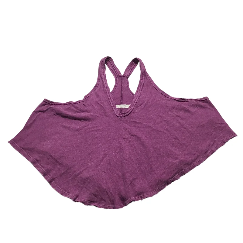 Top Sleeveless By Free People In Purple, Size: M