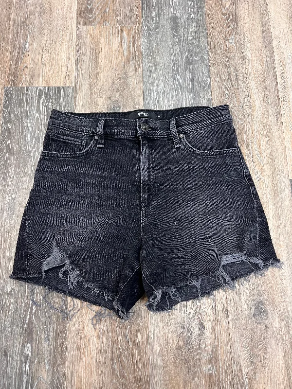 Shorts By Hudson In Black Denim, Size: 6/28