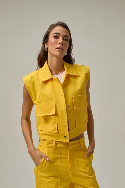 Irene Vest | Canary Yellow