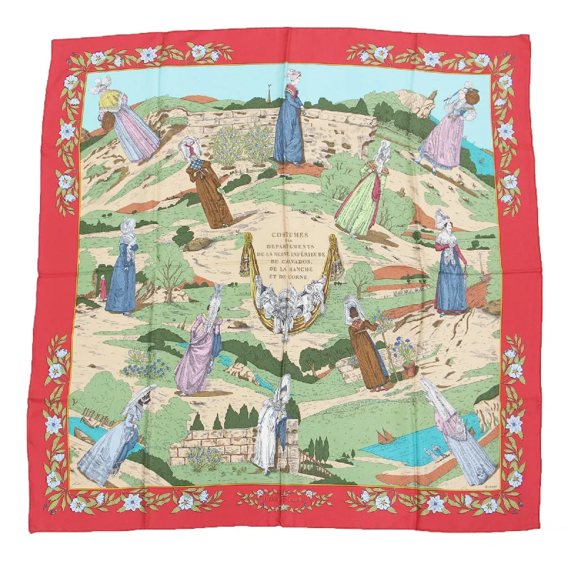 Hermes   Color Silk Scarf (Pre-Owned)