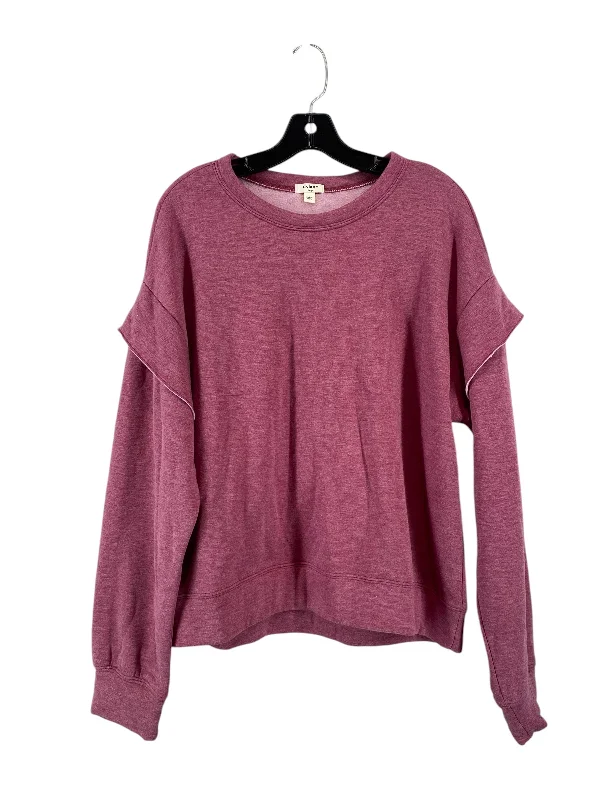 Sweatshirt Crewneck By Dylan In Purple, Size: L