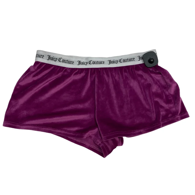 Shorts By Juicy Couture In Purple, Size: M