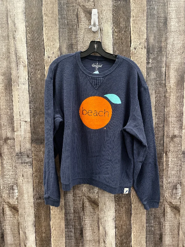 Sweatshirt Crewneck By Cme In Navy, Size: Xl