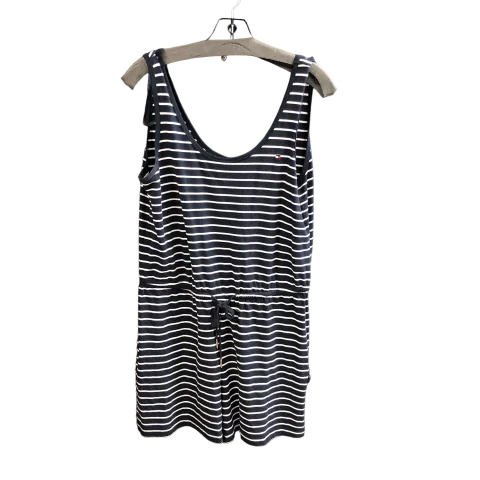 Romper By Tommy Hilfiger In Blue & White, Size: S