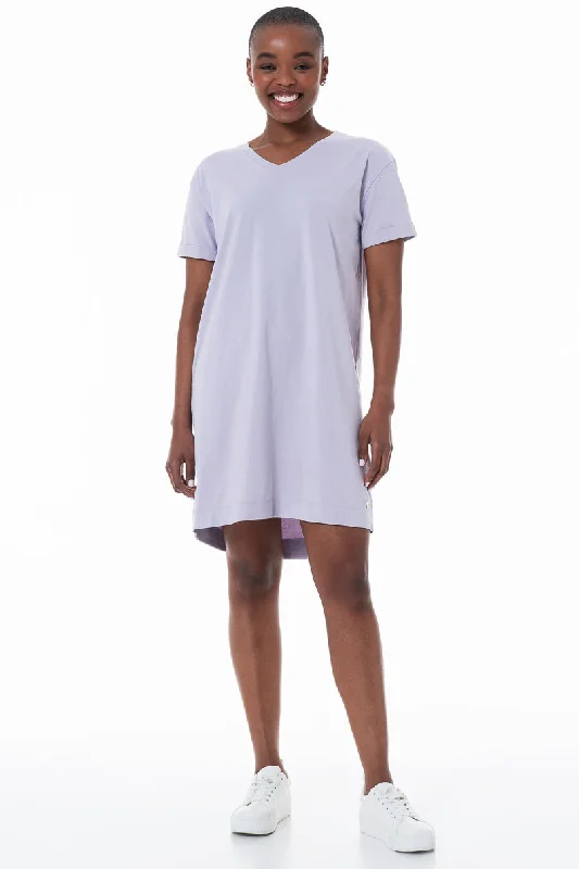 T-Shirt Dress _ 152119 _ Lilac