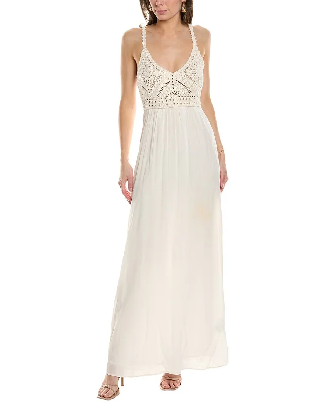 ba&sh Crochet Maxi Dress