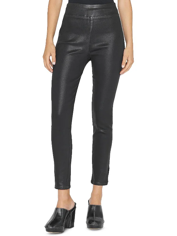 Jetset Womens High Rise Crop Skinny Jeans