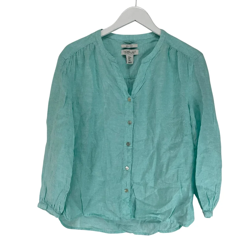 Top Long Sleeve Basic By Rachel Zoe In Blue, Size: S