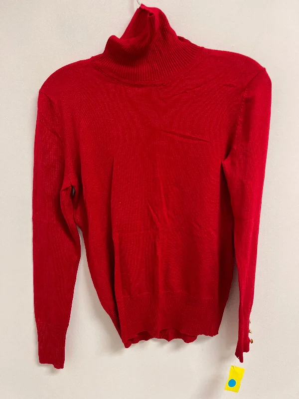 Top Long Sleeve By Cupio In Red, Size: S