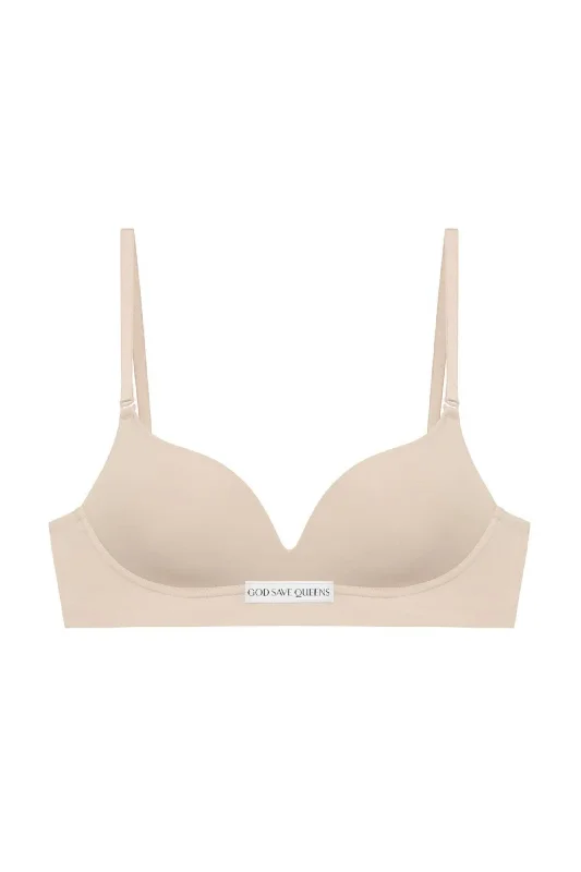 Second Skin Wire-Free Bra Light Nude