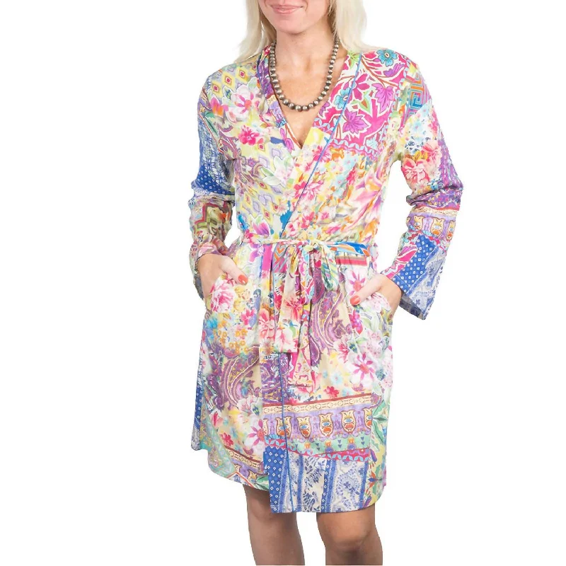 Talavera Sleep Robe In Multi